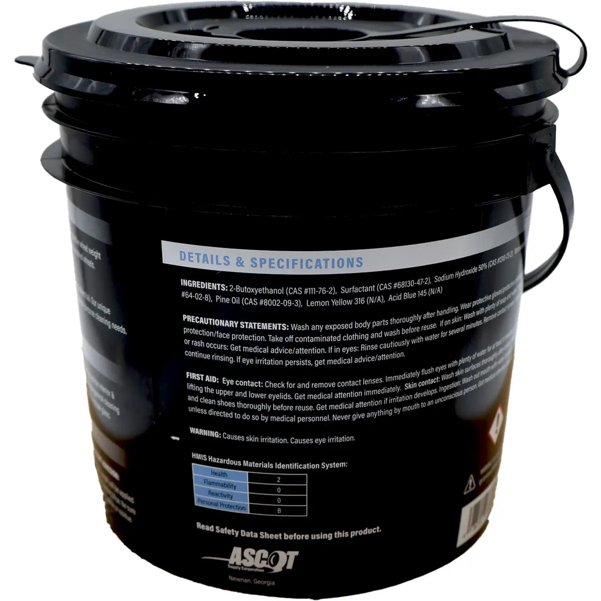 Ascot Surface And Prep Cleaning Wipes For Adhesive Wheel Weights - 300 Wipes 2