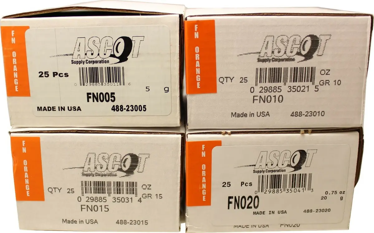 Perfect Fn Coated Lead Wheel Weight Bundle 5 - 20G - Total Of 100 (4 Items) 1