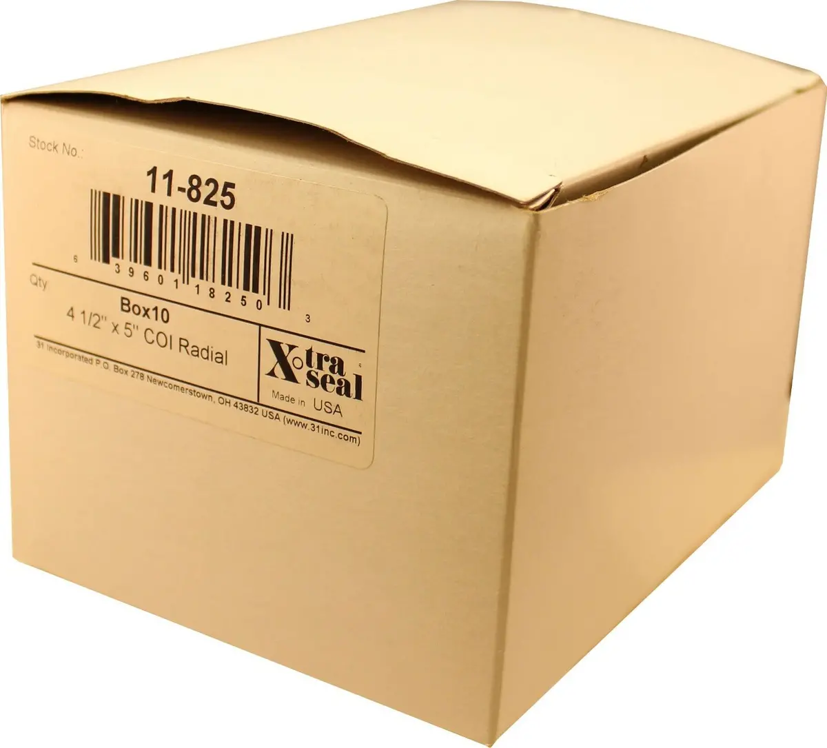 Xtra Seal 11-825 4-1/2"X5" Radial Tire Patch 3Ply Box Of 10 1