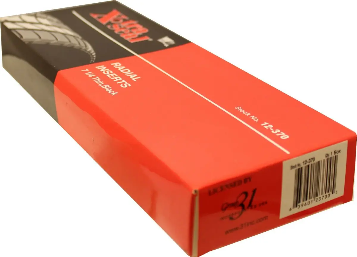 Xtra Seal 12-370 Thin Black Vulcanizing 7-1/4" Tire Repair String Plug Box Of 50 1
