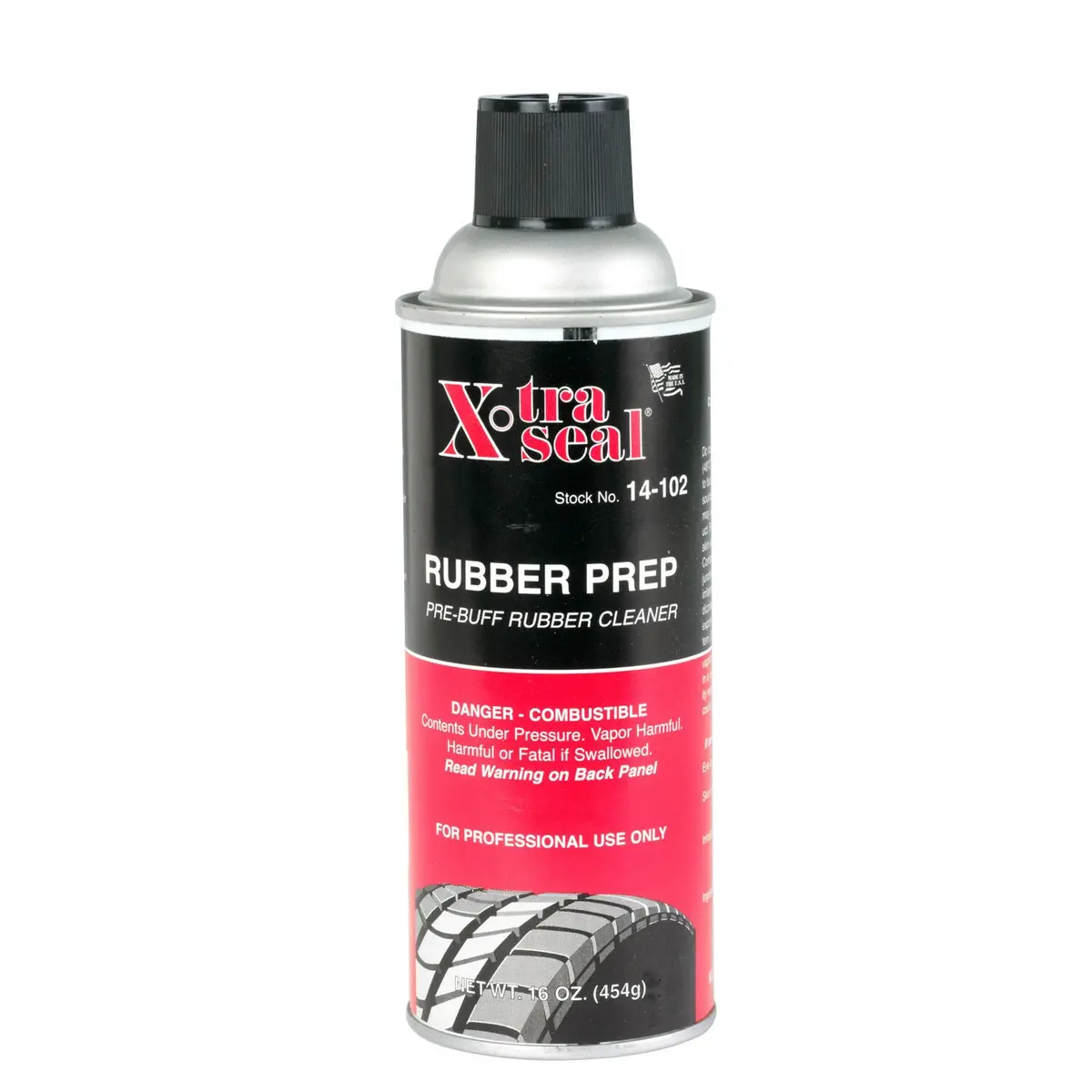 Xtra Seal 14-102 16 Oz Aerosol Rubber Tire Buffer Pre Buff Cleaner 1