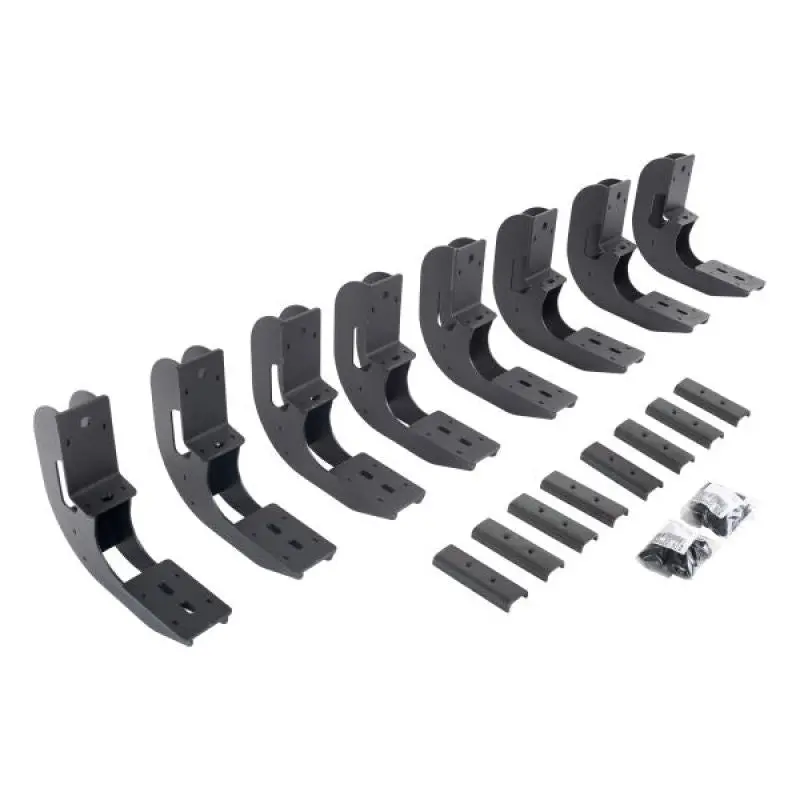 Go Rhino Mounting Brackets For 2019–2022 Chevrolet Silverado 1500 – V-Series & Slim Rail Compatibility (Texas Black) 1
