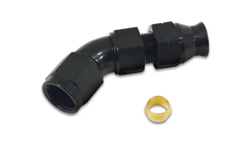 Vibrant 45° Adapter: 3/8" Tube To Female 6An Fitting 1