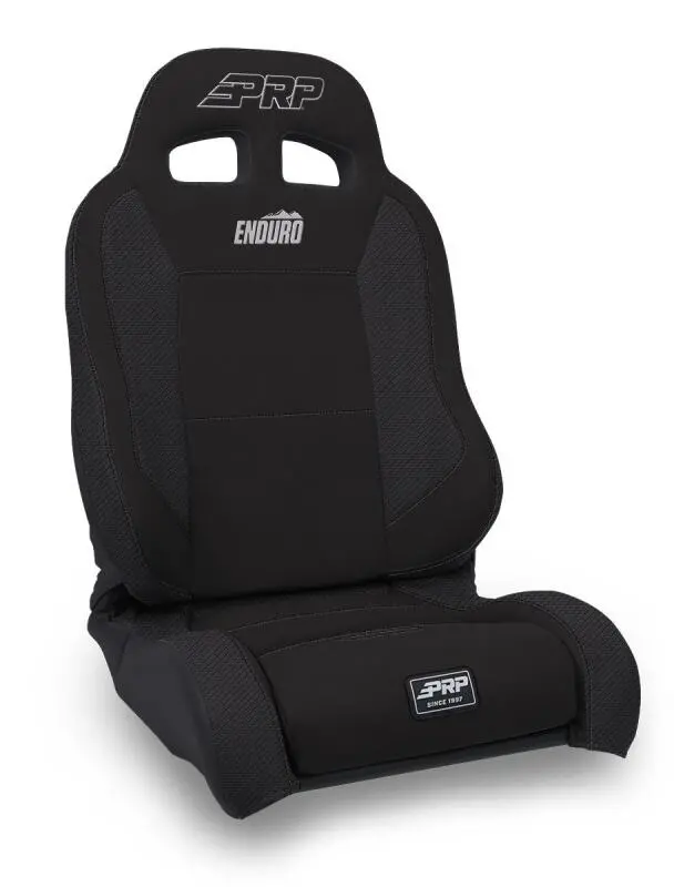 Prp Endurotrek Reclining Suspension Seat – Passenger Side, Black Suede Finish 1