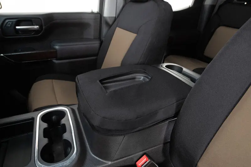 Covercraft Endura Precisionfit Seat Covers For 2018–2024 Honda Odyssey – Second Row, Tan/Black 1