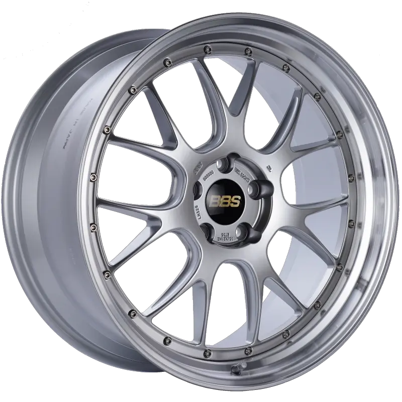 Bbs Lm-R 21X10 5X120 Et35 Diamond Silver Center Diamond Cut Lip Wheel -82Mm Pfs/Clip Required 1