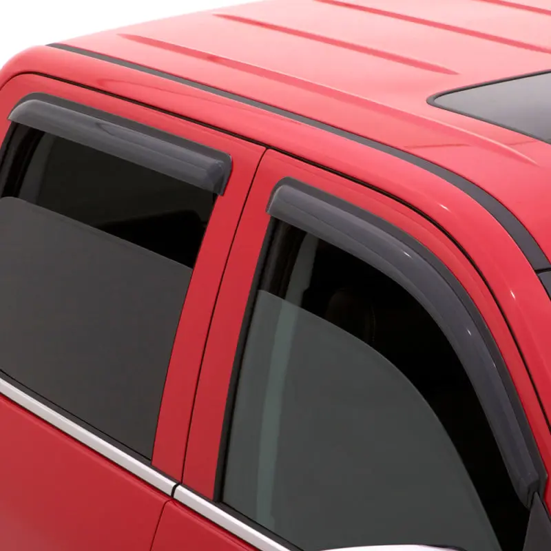 Avs Smoke-Tinted Ventvisor Window Deflectors For 1997–2001 Mitsubishi Mirage – Outside-Mount, 4-Piece Set 1