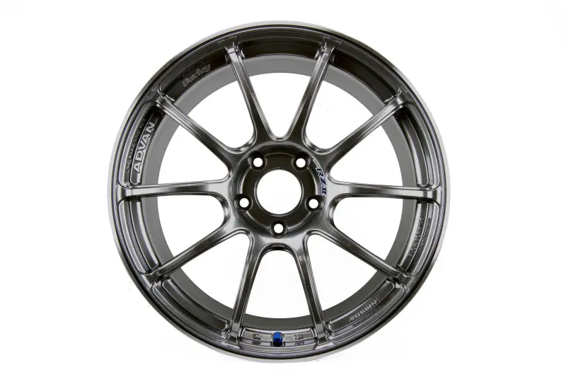 Advan Racing Rzii Lightweight Wheel – 18X8.0In, +44Mm Offset, 5X114.3Mm Pcd – Hyper Black Machined Finish 1