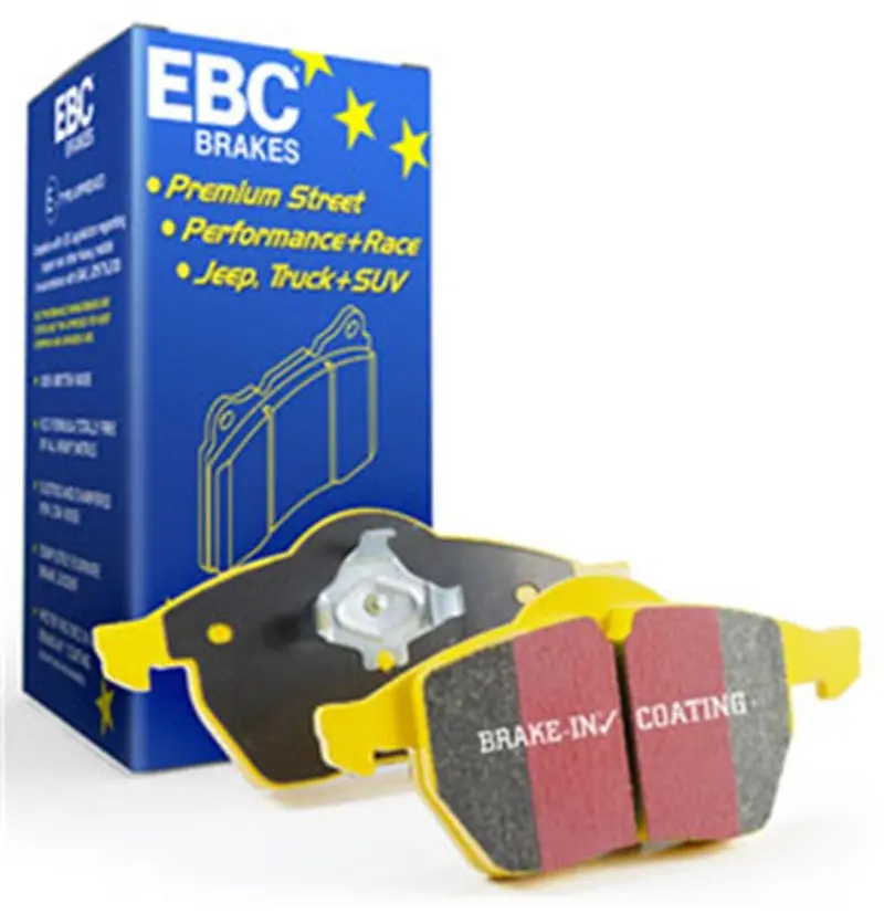 Ebc 99-04 Volvo S40 1.9 Turbo T4 (200 Bhp) Yellowstuff Front Brake Pads 1