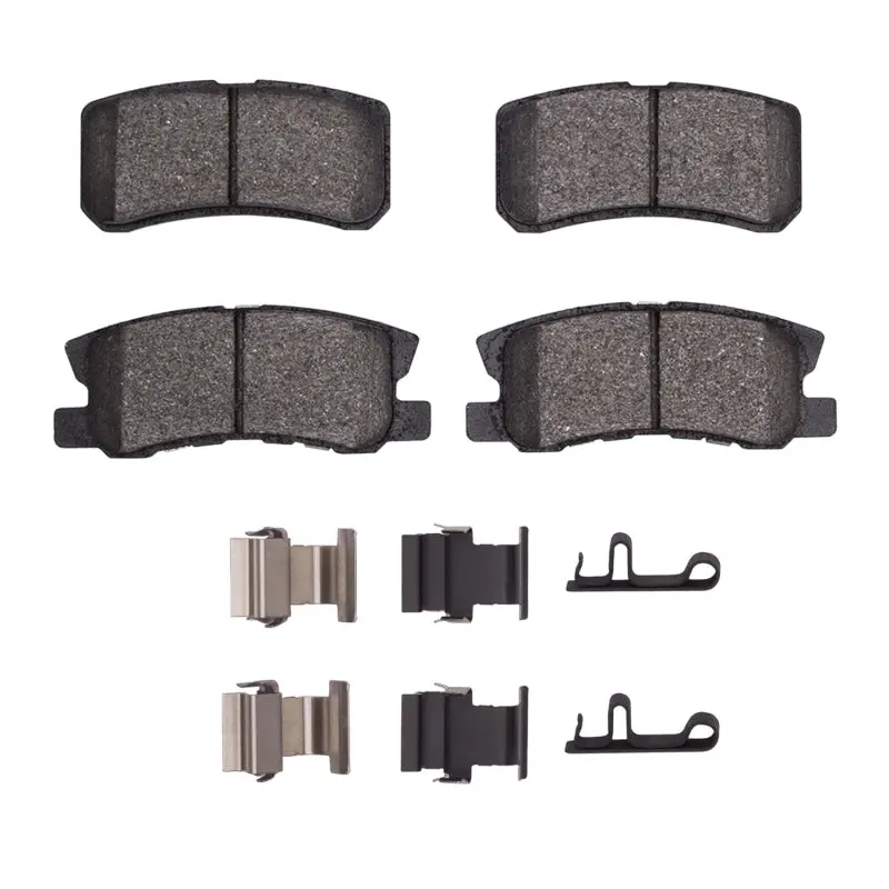 R1 Optimum Oe-Style Rear Brake Pad & Hardware Kit – Compatible With 2000–2017 Chrysler Sebring 1