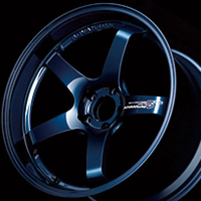 Advan Gt Premium Racing Wheel – 21X10.0 In, +35 Mm Offset, 5X114.3, Titanium Blue 1