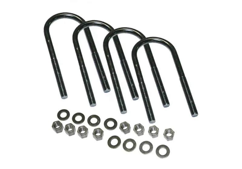 Superlift U-Bolt Kit (4-Pack) – 5/8-Inch X 3-5/8-Inch X 15-Inch Round With Hardware 1