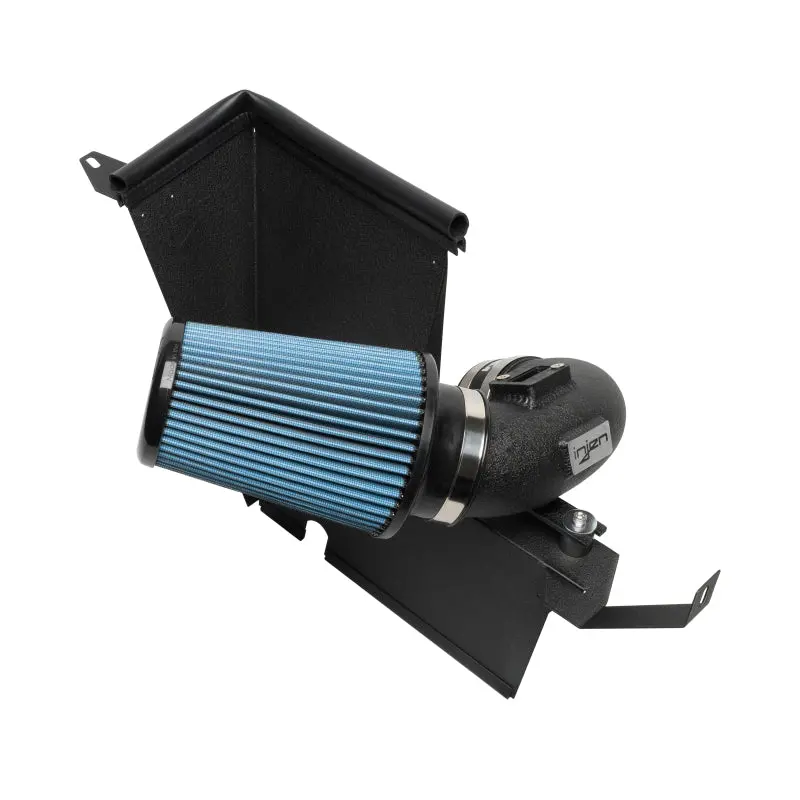 Injen Sp Short Ram Air Intake For 2021–2022 Toyota Supra 2.0L Turbo (Wrinkle Black) 1