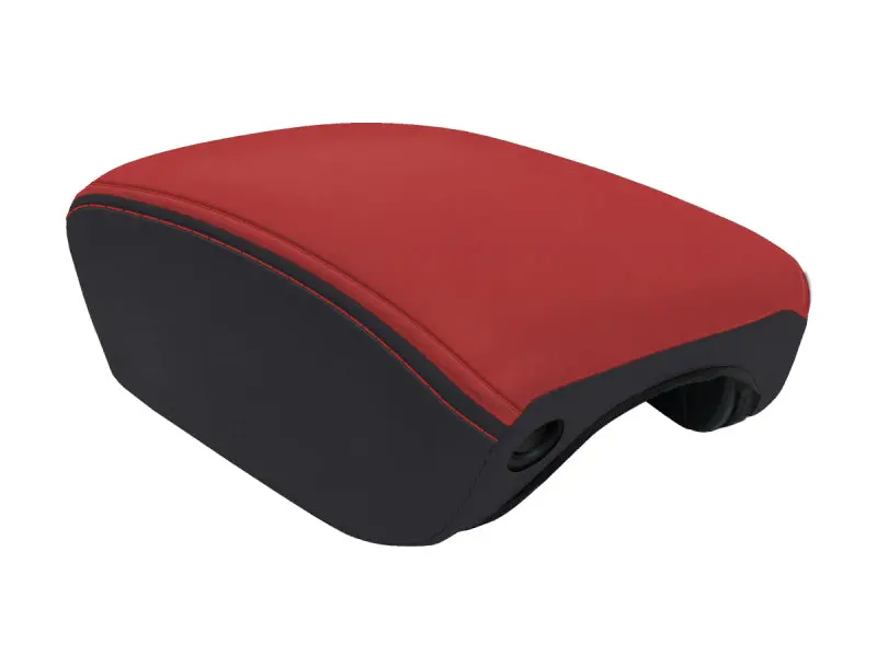 Prp Center Console Cover For 2018+ Jeep Wrangler Jl And Gladiator Jt – Black With Red Accent Stitching 1