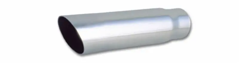 Vibrant 3.5In Stainless Steel Exhaust Tip – Single-Wall, Angle-Cut, 3In Inlet, 11In Length 1