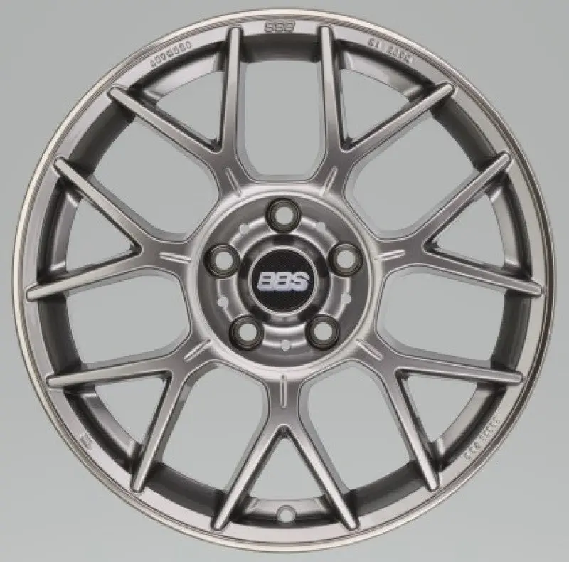 Bbs Xr Gloss Platinum Wheel – 18X8", 5X120 Bolt Pattern, 30Mm Offset, 82Mm Center Bore 1