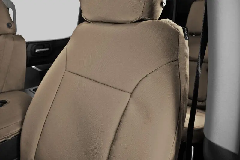 Covercraft 23-24 Chevy Colorado/Gmc Endura Precisionfit Custom Front Row Seat Covers - Tan/Tan 1