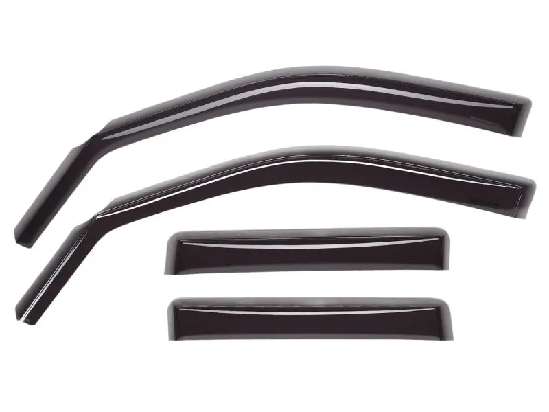Weathertech Side Window Deflectors For 2013+ Ford Escape – Front & Rear, Dark Smoke Tint 1