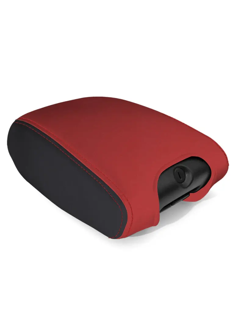 Prp Center Console Cover For 2011–2018 Jeep Wrangler Jk – Black & Red Vinyl Trim 1