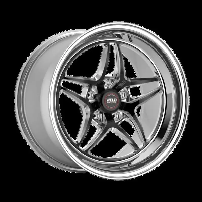 Weld S81 17X7 Non-Beadlock Black Wheel – 5X4.75, 4.2In Backspace, -21Mm Offset, High Pad 1
