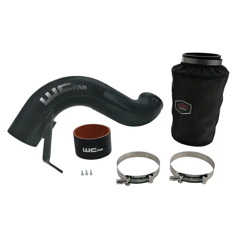 Wehrli 4-Inch Cold Air Intake Kit For 2007.5–2009 Cummins 6.7L Diesel – Bengal Grey Finish 1