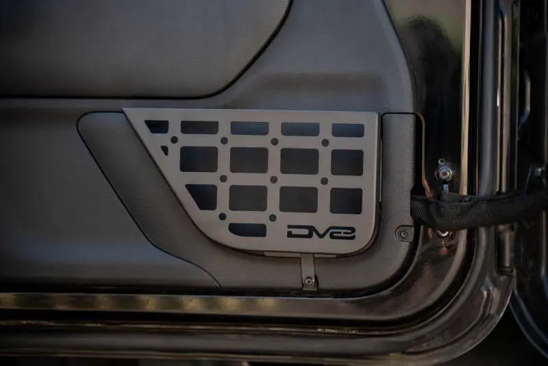 Dv8 Offroad Slim Front Door Molle Pockets For 2011–2018 Jeep Wrangler Jk 1