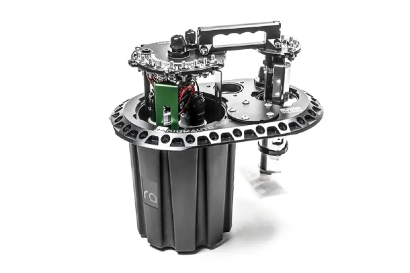 Radium Engineering Fcst-X Brushless Titanium Fuel Surge Tank For Automotive Use – E5Lm Series (Pumps Not Included) 1