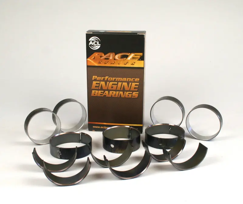 Acl 1968-1998 Ford Prod V8 370/429/460 .10Mm Oversized Trimetal Rod Bearing Set 1