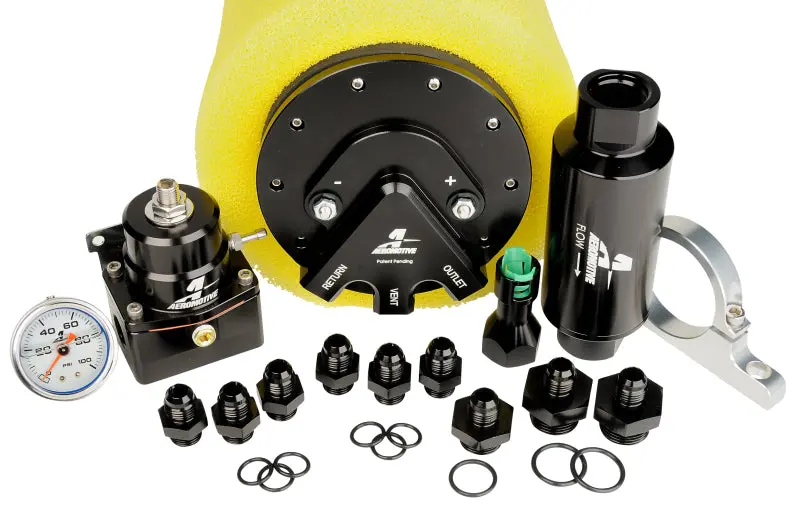 Aeromotive Phantom 200 Return-Style Fuel System With 3/8-Inch Quick-Connect Fittings 1