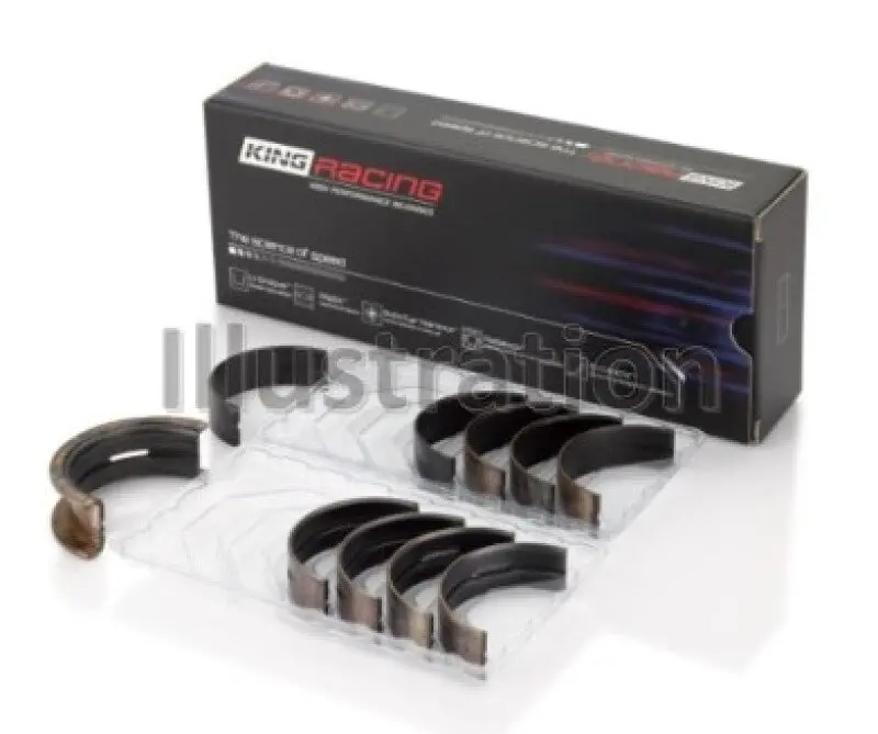 King Engine Bearings Stdx Main Bearing Set For Gm Small-Block V8 Engines (262–350 Cid) 2